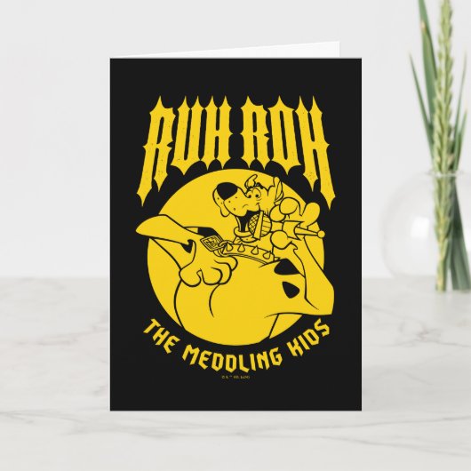 Ruh Roh Scooby-Doo Het bemoeizuchtige Kinder icoon Kaart (Voorkant)