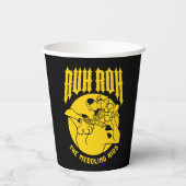 Ruh Roh Scooby-Doo Het bemoeizuchtige Kinder icoon Papieren Bekers (Achterkant)