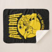 Ruh Roh Scooby-Doo Het bemoeizuchtige Kinder icoon Sherpa Deken (Voorkant (horizontaal))