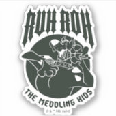 Ruh Roh Scooby-Doo Het bemoeizuchtige Kinder icoon Sticker (Voorkant)