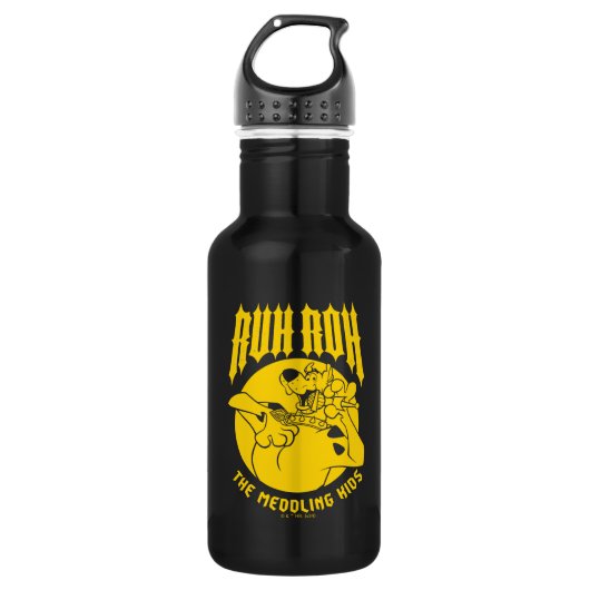 Ruh Roh Scooby-Doo Het bemoeizuchtige Kinder icoon Waterfles (Voorkant)