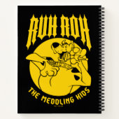 Ruh Roh Scooby-Doo The Meddling Kids Icoon Notitieboek (Achterkant)