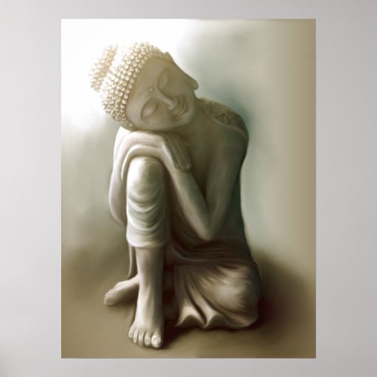 Ruhender Buddha Poster (Voorkant)