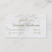 Ruhender Buddha Visitekaartje (Achterkant)