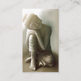 Ruhender Buddha Visitekaartje