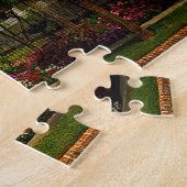 Ruhl House Galveston. Kerstgroeten Legpuzzel (Zijkant)