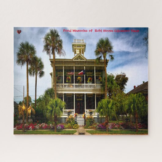 Ruhl House Galveston Texas Legpuzzel (Horizontaal)