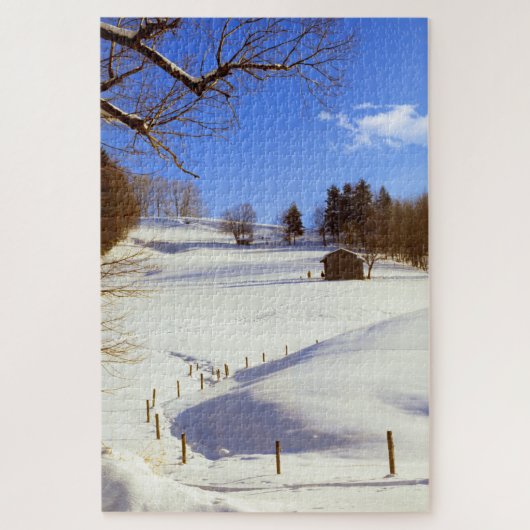 Ruhpolding, Beieren. Legpuzzel (Verticaal)