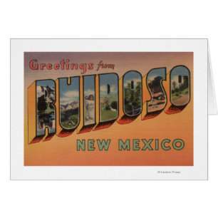 Ruidoso, New Mexico - Grote Letter-scènes