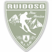 Ruidoso New Mexico Sticker (Voorkant)