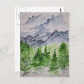 Ruidoso NM Briefkaart (Voorkant / Achterkant)