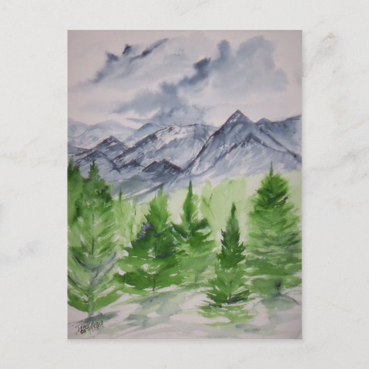 Ruidoso NM Briefkaart (Voorkant)