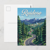 Ruidoso USA Briefkaart (Voorkant / Achterkant)