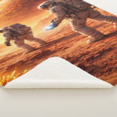 Ruiemtevaarders Verkennen Oranje Planeet Sherpa Deken (3/4)