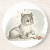 ruig zandsteen onderzetter (Voorkant)