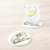 ruig zandsteen onderzetter (Zijkant)