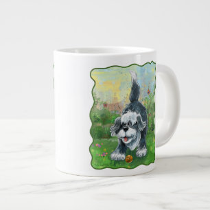 Ruige Schaapshond Grote Koffiekop