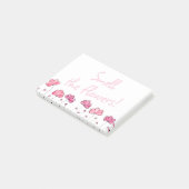 Ruik de Bloemen Inspirerende Positieve Post-its Post-it® Notes (Schuin)