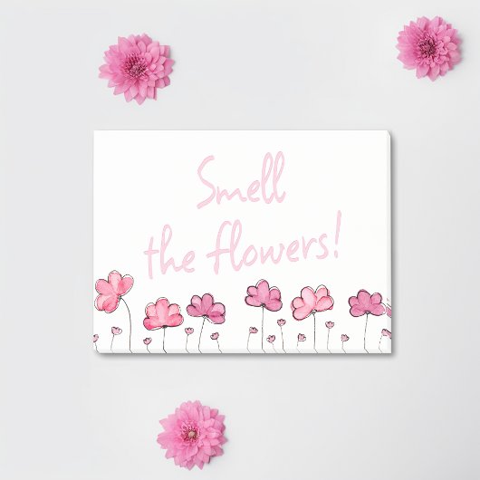 Ruik de Bloemen Inspirerende Positieve Post-its Post-it® Notes