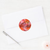 Ruik de bloemen Sticker (Envelop)
