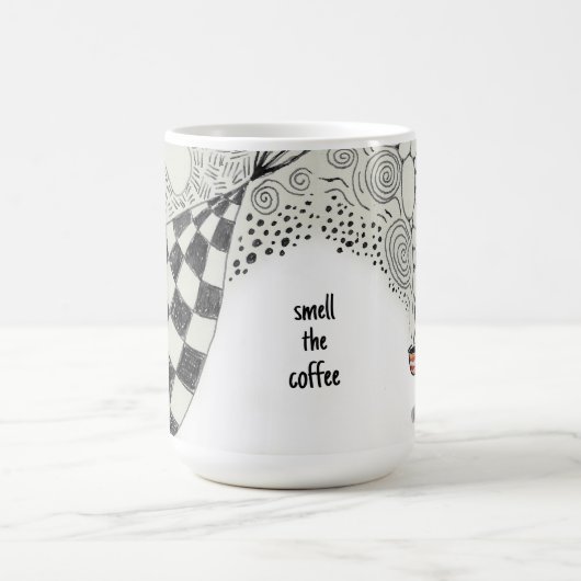 Ruik de koffie mok (Center)