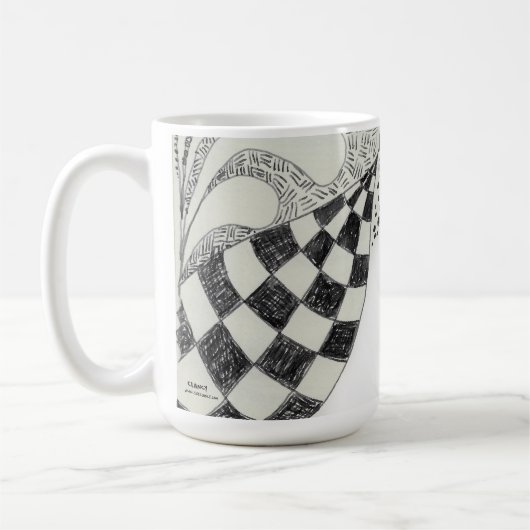 Ruik de koffie mok (Links)