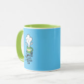 Ruik de koffie-Mok Mok (Voorkant links)