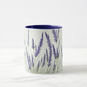 Ruik de lavendel. Mooie lavendelbloemen Mok (Midden)