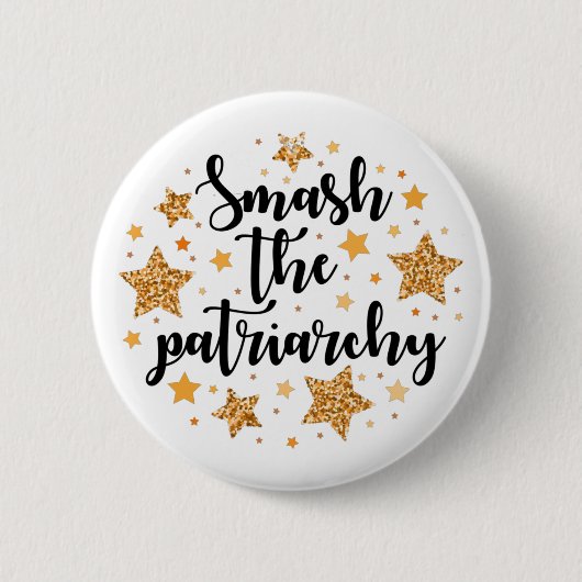 Ruik de patriarchie! Button (Voorkant)
