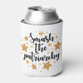 Ruik de patriarchie! Cozy Blikjeskoeler (Blikje Voorkant)