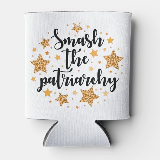 Ruik de patriarchie! Cozy Blikjeskoeler (Voorkant)