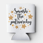 Ruik de patriarchie! Cozy Blikjeskoeler (Achterkant)