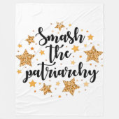 Ruik de patriarchie! Fleece Blanket Deken (Voorkant)