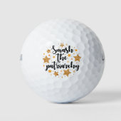 Ruik de patriarchie! Golf Balls Golfballen (Voorkant)