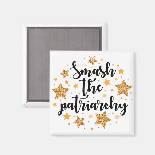 Ruik de patriarchie! Magnet (Voorkant / Achterkant)
