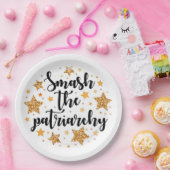 Ruik de patriarchie! Papieren Borden Papieren Bordje (Feest)