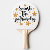 Ruik de patriarchie! Ping Pong Paddle Tafeltennisbatje (Achterkant)