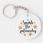Ruik de patriarchie! Sleutelhanger (Voorkant)