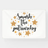 Ruik de patriarchie! Spandoek (Horizontaal)