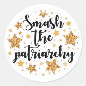 Ruik de patriarchie! Stickers (Voorkant)