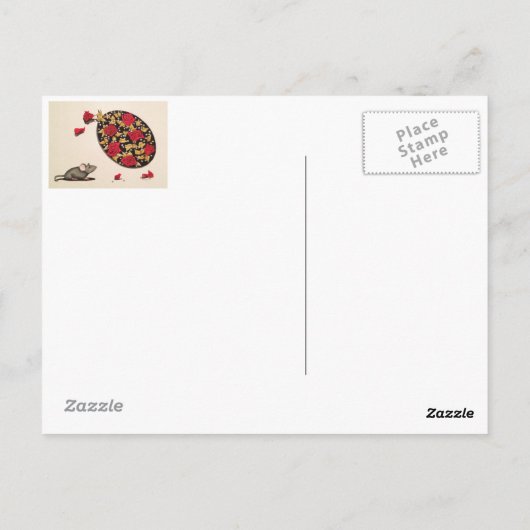 Ruik de Rozen Briefkaart (Achterkant)