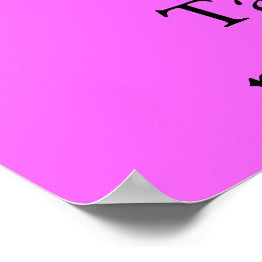 Ruik de rozen poster (Hoek)