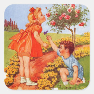 Ruik de Rozen Sticker