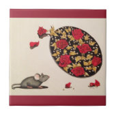 Ruik de Rozen Tegeltje (Voorkant)