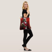 Ruik de Rozen Tote Bag (Op model)