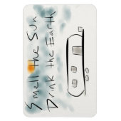 Ruik de Sun Flexi Magnet Magneet (Verticaal)