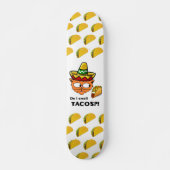 Ruik ik ik Tacos?! Senor Gato Skateboard (Voorkant)