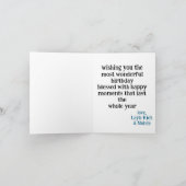 Ruik ik taart Schattigee kinderverjaardag Kaart (Binnen)