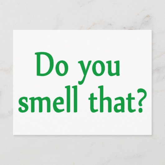 Ruik je dat briefkaart (Voorkant)