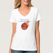 Ruik je iets dat de klimaatverandering in de hand  t-shirt (Voorkant)